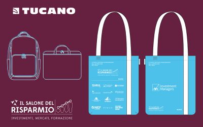 Tucano ha realizzato le shopper ufficiali per la IX edizione del Salone del Risparmio