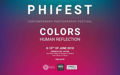 I nostri folder Colore alla Fabbrica del Vapore in occasione del Phifest